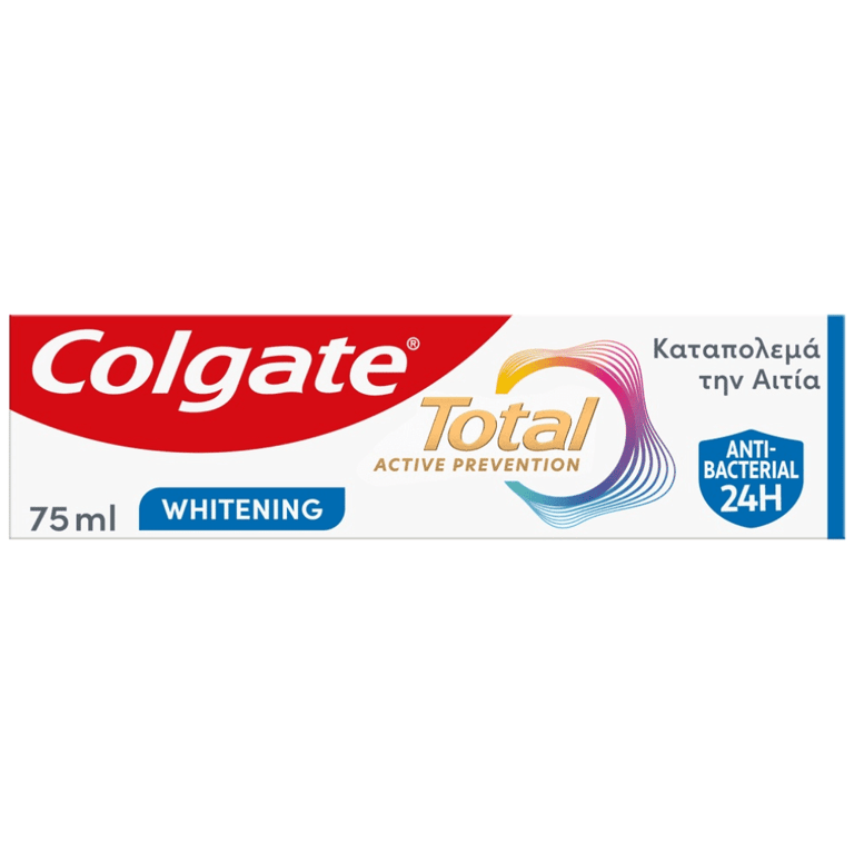Colgate Total Active Prevention Whitening Toothpaste 75ml
