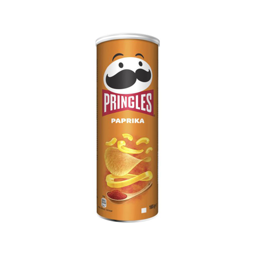 Pringles Hot Paprika Chips 165gr