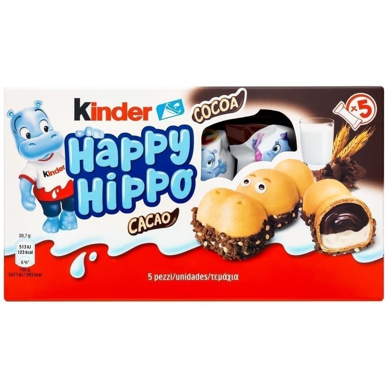 Kinder Happy Hippo Cocoa 103.5g
