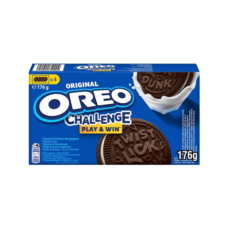 Oreo Cream Biscuits 176g