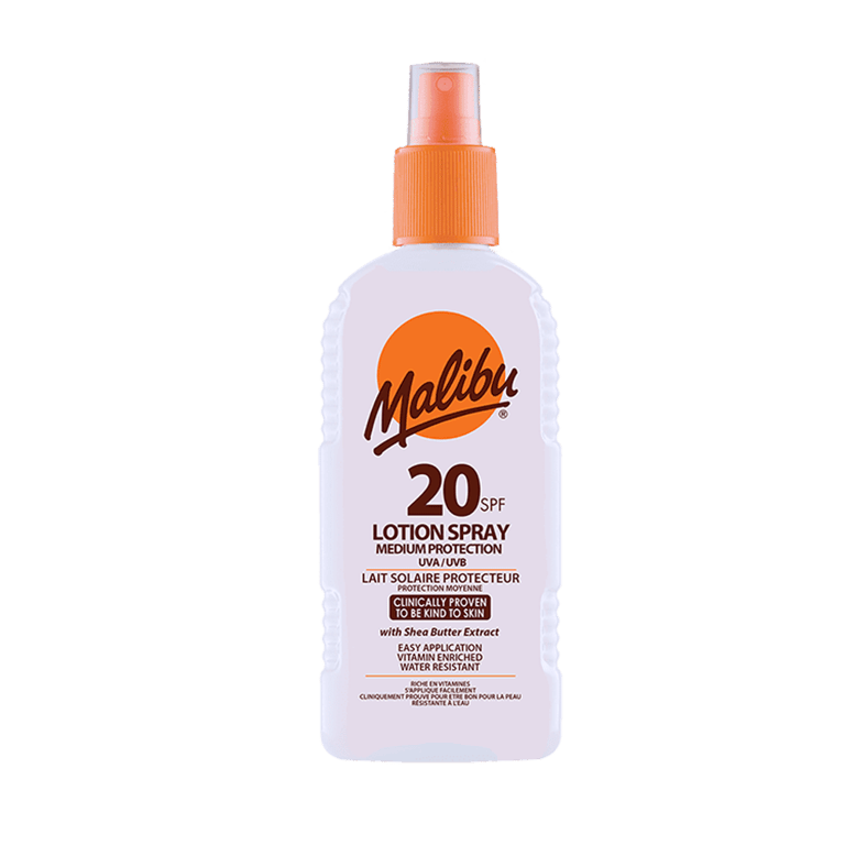 Malibu 200ml Lotion Spray SPF20