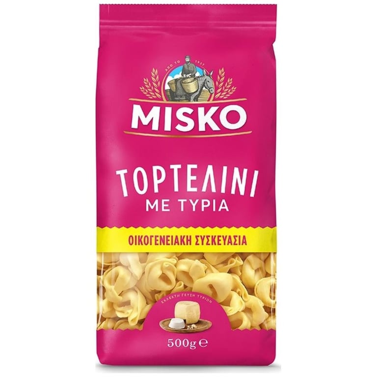 Misko Tortellini Cheese 500g