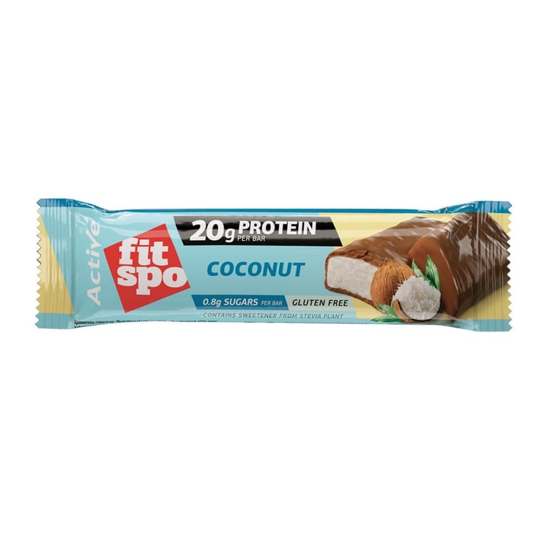 Fitspo 20g Protein Bar Coconut 60g