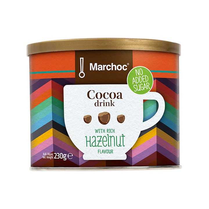 Marchoc Milk Chocolate Praline Drink 0% Sugar 230gr