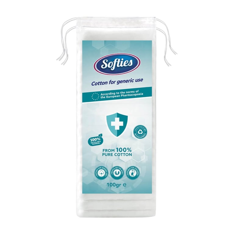 Softies Cotton Balls 100g