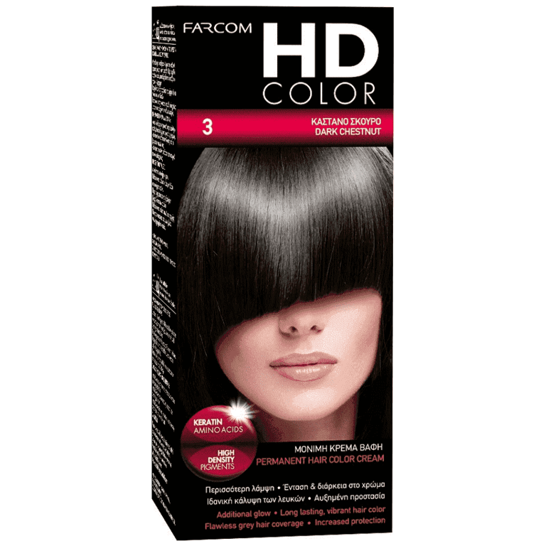 HD Hair Color N.3 Dark Brown 60ml