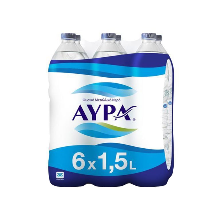 Αυρα Mineral Water 1.5l x5+1 Free