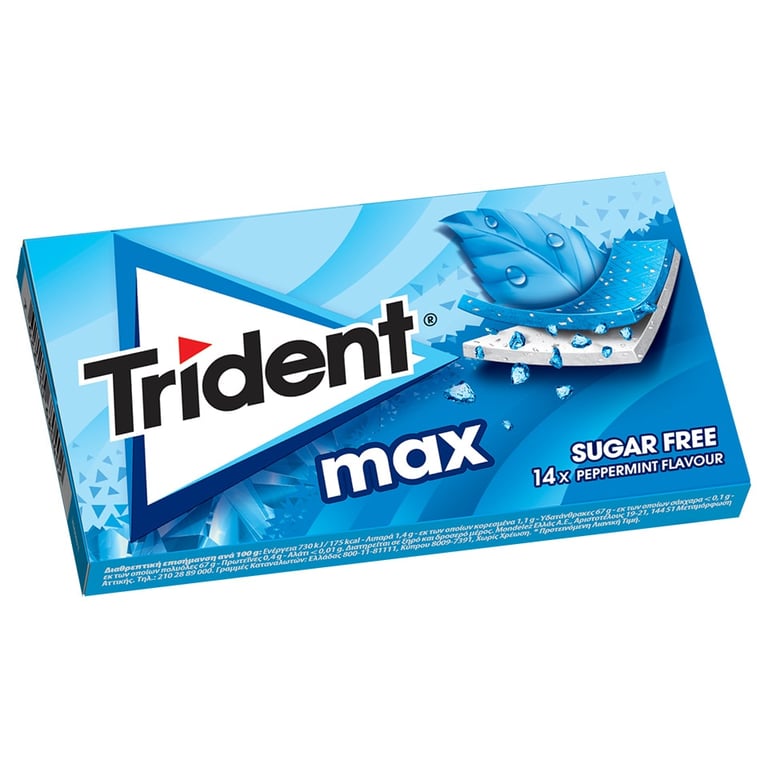 Trident Max Gum Mint 27g
