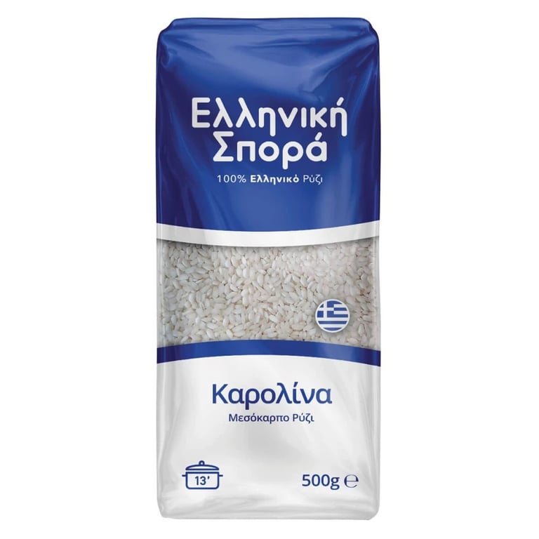 Ελληνικη Σπορα Carolina Rice 500g