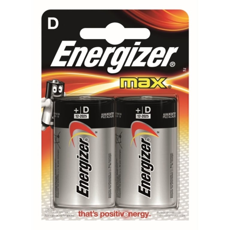 Energizer Max D-E95 Batteries