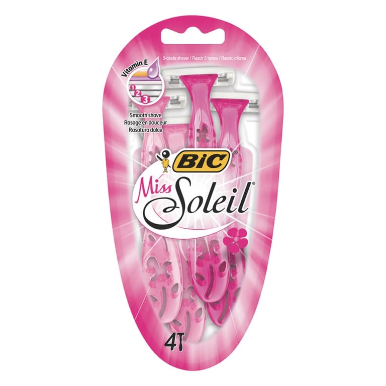 BIC Miss Soleil Razors 4pcs