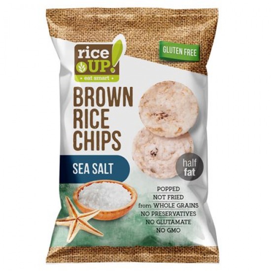 Rice UP! Gluten-free Rice Chips Sea Salt 60g