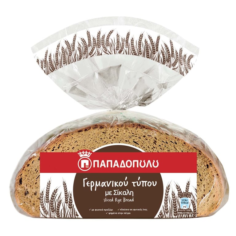 Παπαδοπούλου German Type Rye Bread