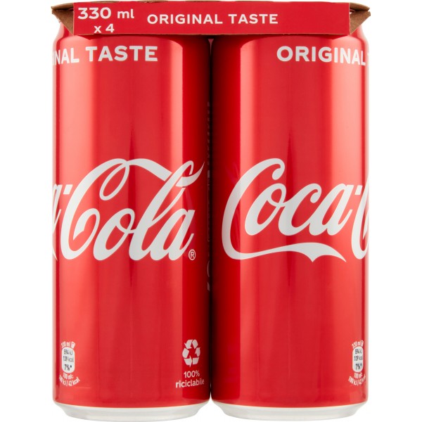 Coca Cola 330ml x4