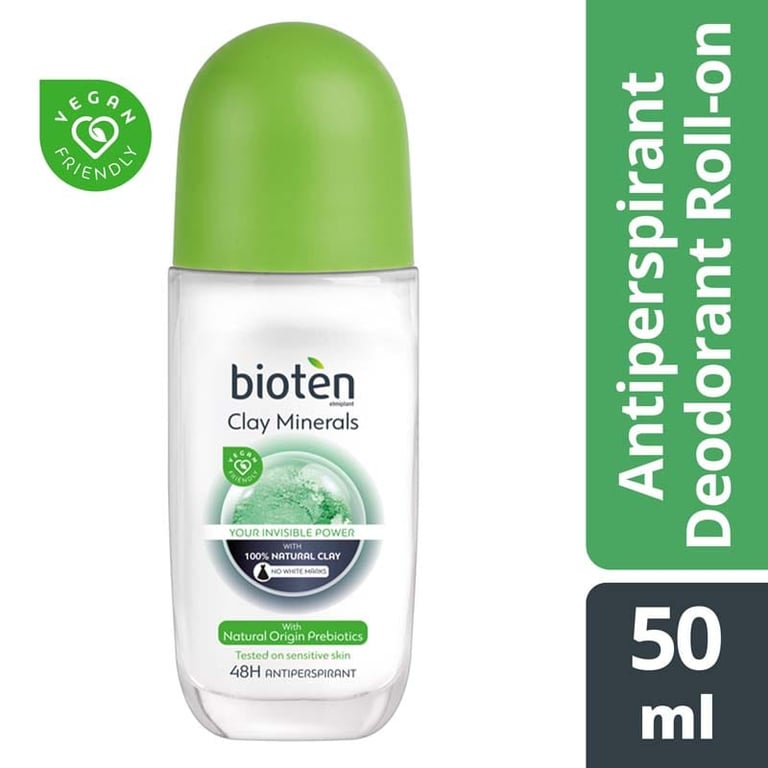 Bioten Clay Minerals Roll on Deodorant