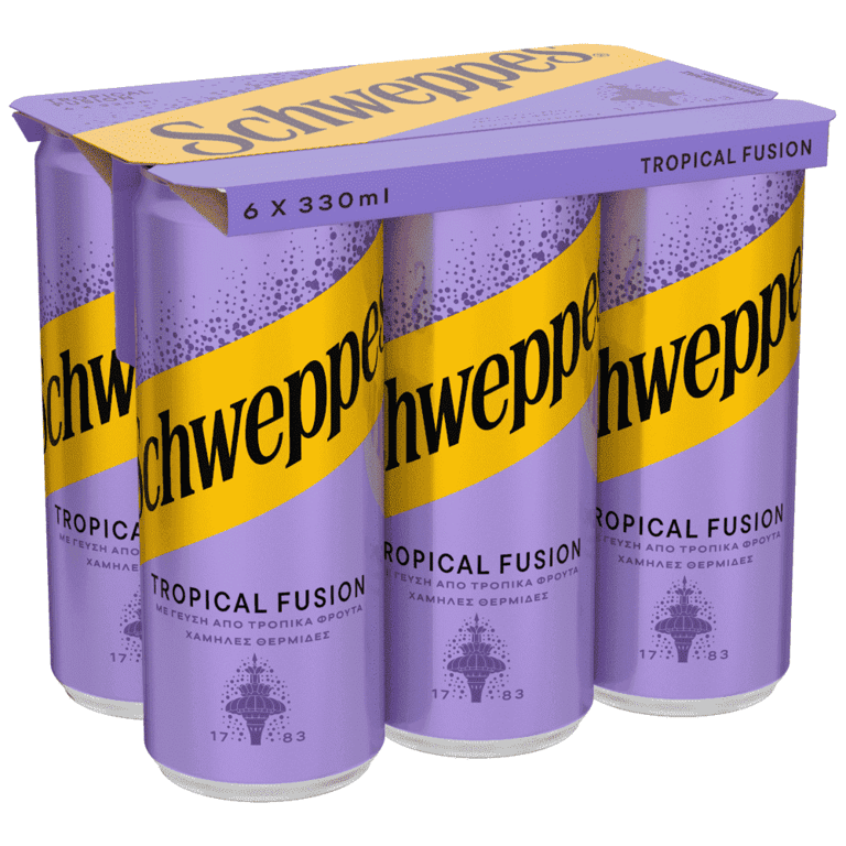 Schweppes Tropical Fusion 330ml x6