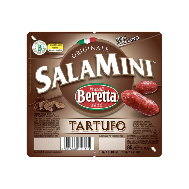 Beretta Salamini Tartufo Gluten-free 85g