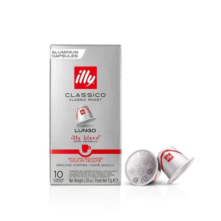 Illy Espresso Classico Lungo Capsules 5.7g x10