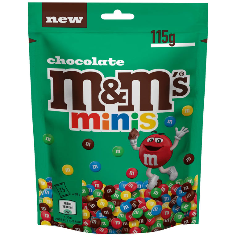 M&M's Milk Chocolate Candies 115g
