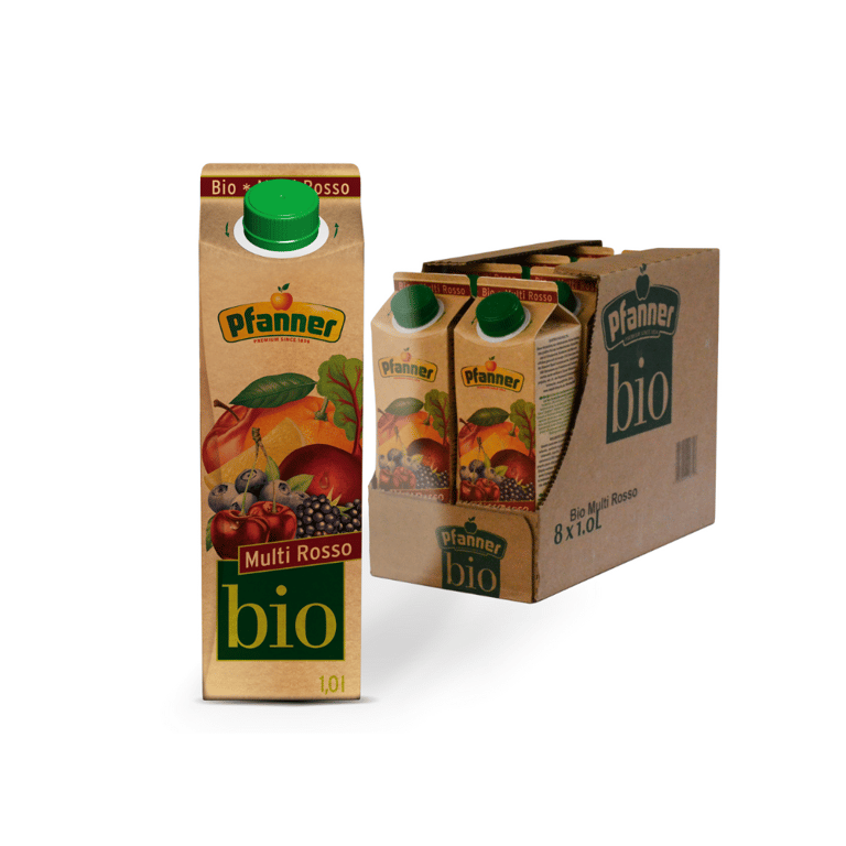 Pfanner Bio Multi Rosso Fruit Drink 1L