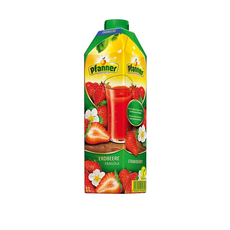 Pfanner Strawberry Fruit Drink 1L