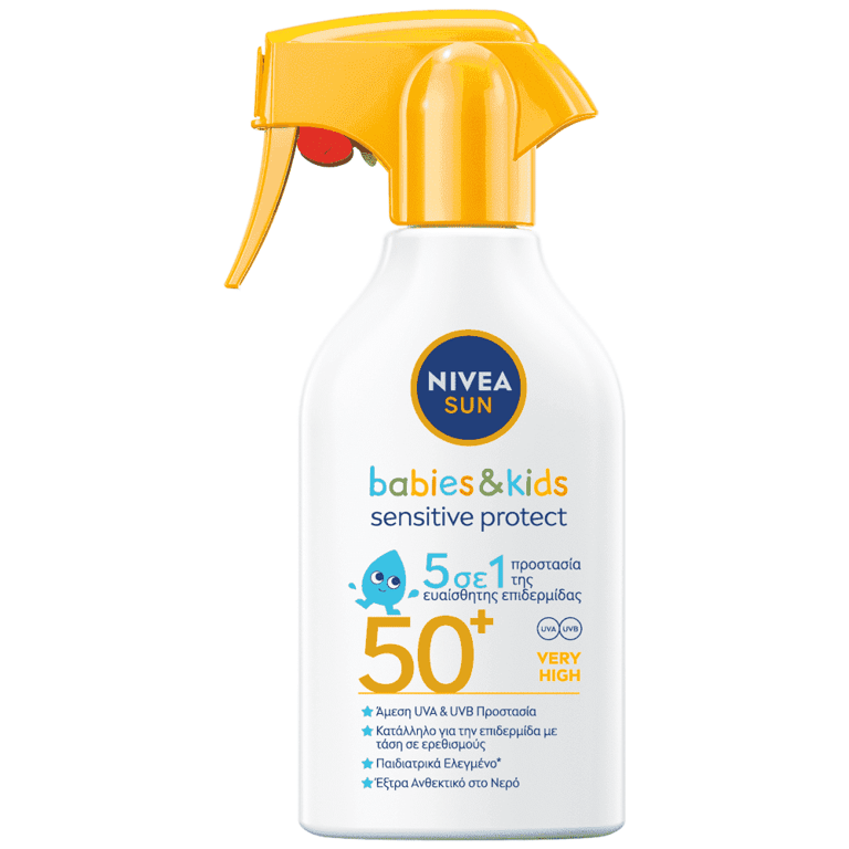 Nivea SUN 250ML Kids Sensitive Spray SPF50+