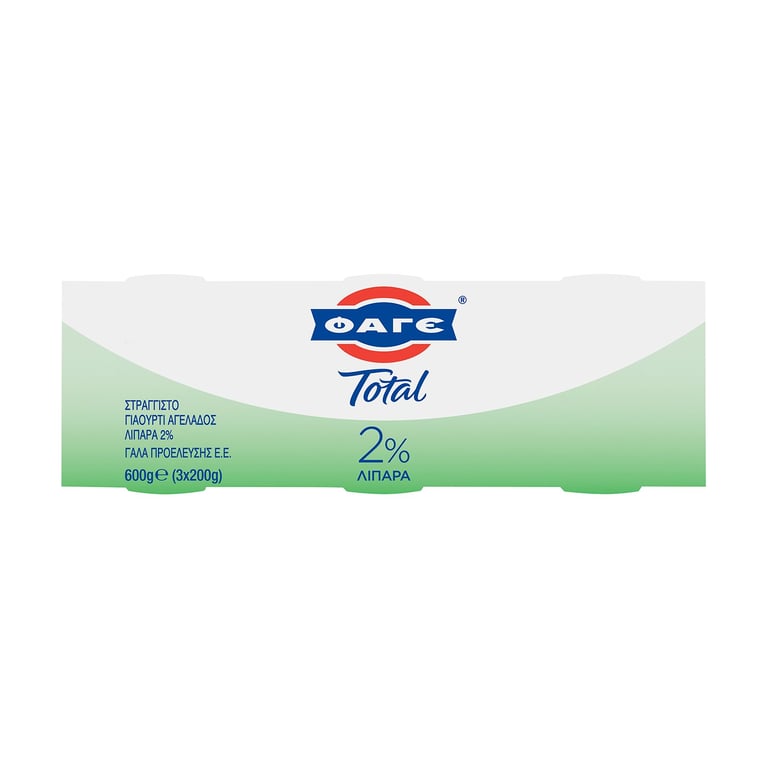 Φάγε Fage Total 2% Yogurt 200g x3