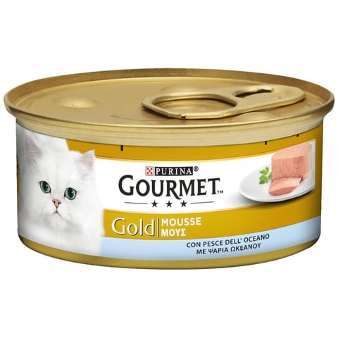 Gourmet Gold Mousse Ocean Fish Cat Food 85g