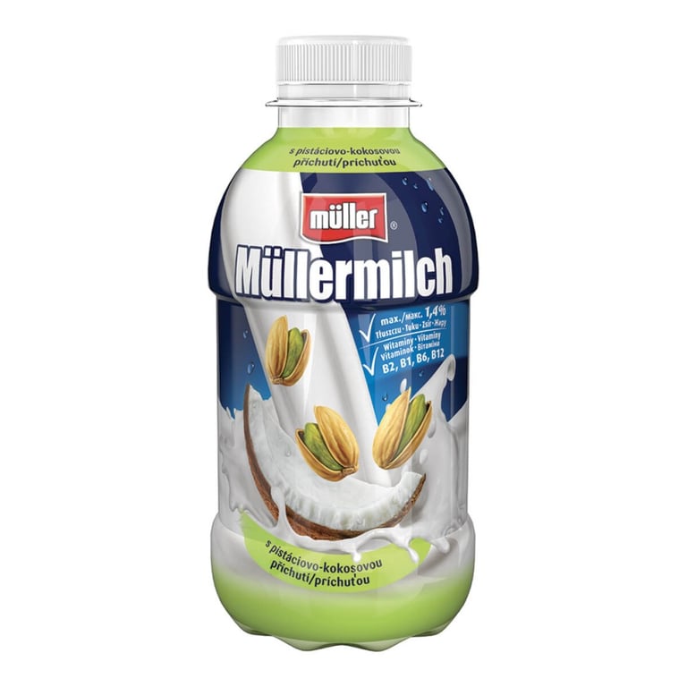 Muller Milk 380ML Γαλα ΜΕ Καρυδα / Φυστικι