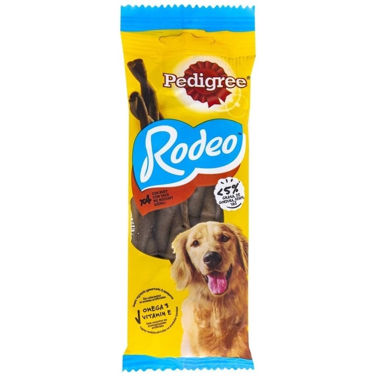 Pedigree Dog Snacks Rodeo Beef 4pcs