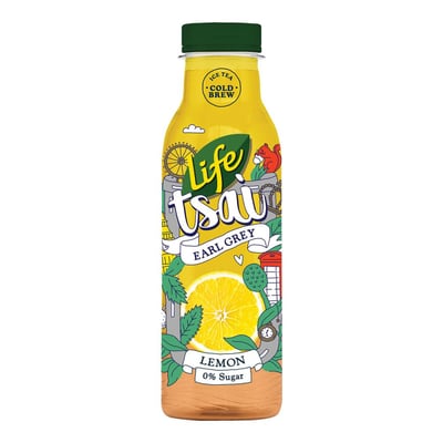 Δέλτα Life Tsai Earl Grey Ice Tea Lemon 500ml