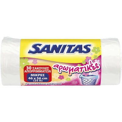 Sanitas Aromatic Absorbent Pads 30pcs Small