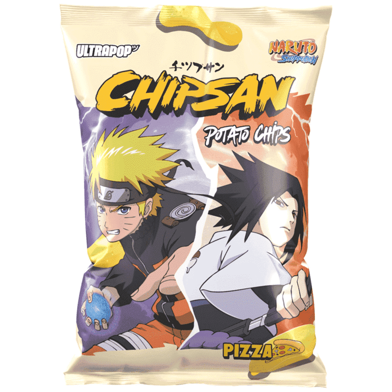 Chipsan Naruto Sasuke Pizza 110GR