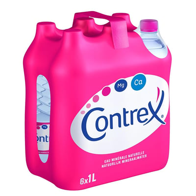 Contrex Natural Mineral Water 1l x6