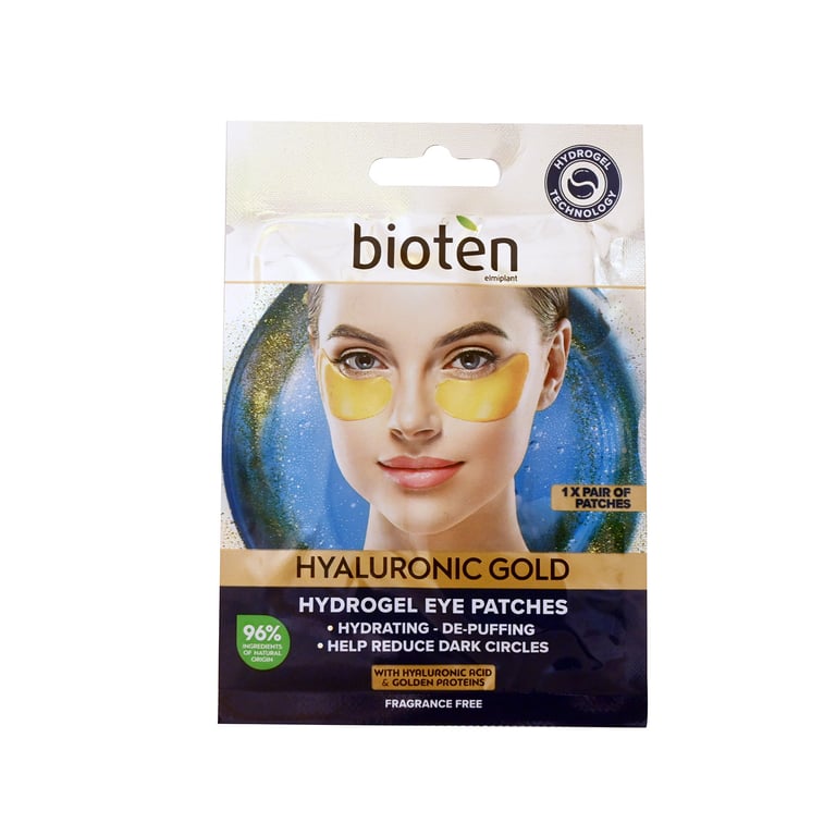 Bioten 5,5G EYE Patches Hyalour Gold 1 Ζευγος