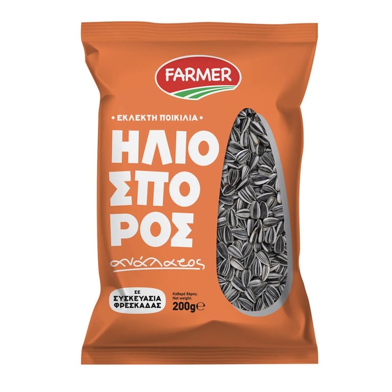 Farmer Roasted Sunflower Seeds Unsalted 200G