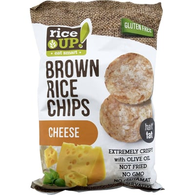 ρυζάκια chips χωρίς γλουτένη τυρί 60g