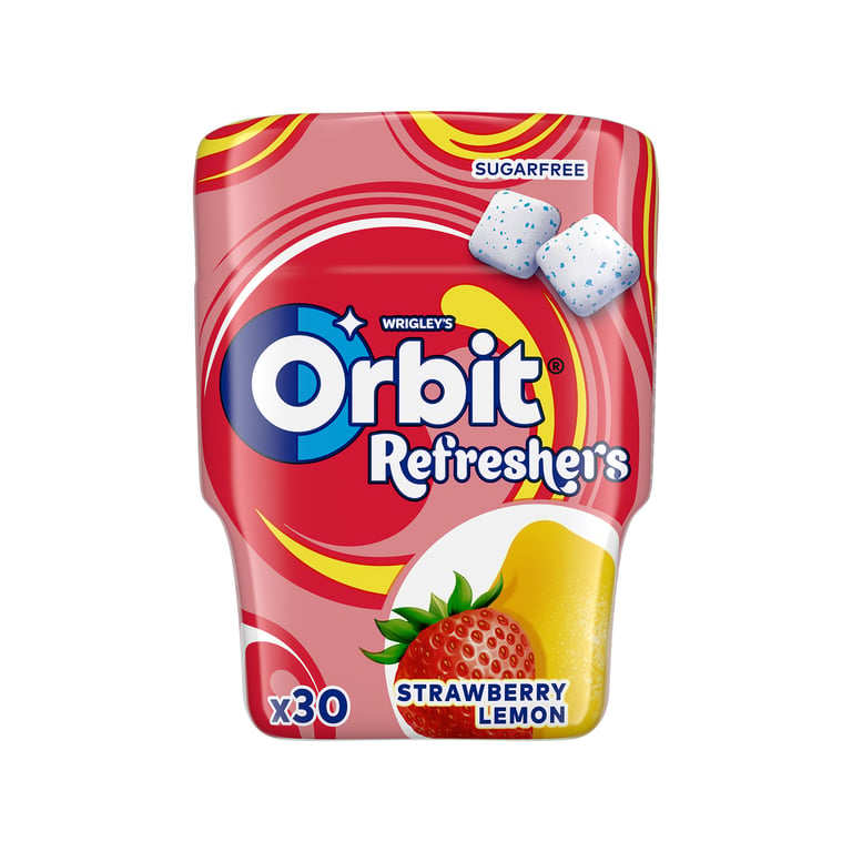 Orbit Refreshers Strawberry/Lemon Gum