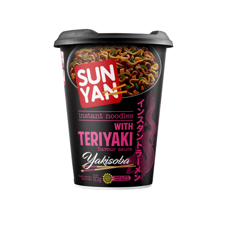 SUN YAN Yakisoba Teriyaki Instant Noodles Cup 85g