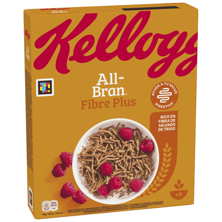 KELLOGG'S All Bran Fibre Plus Cereal 375g