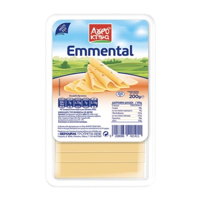 Αγροκτημα Emmental Slices 200g