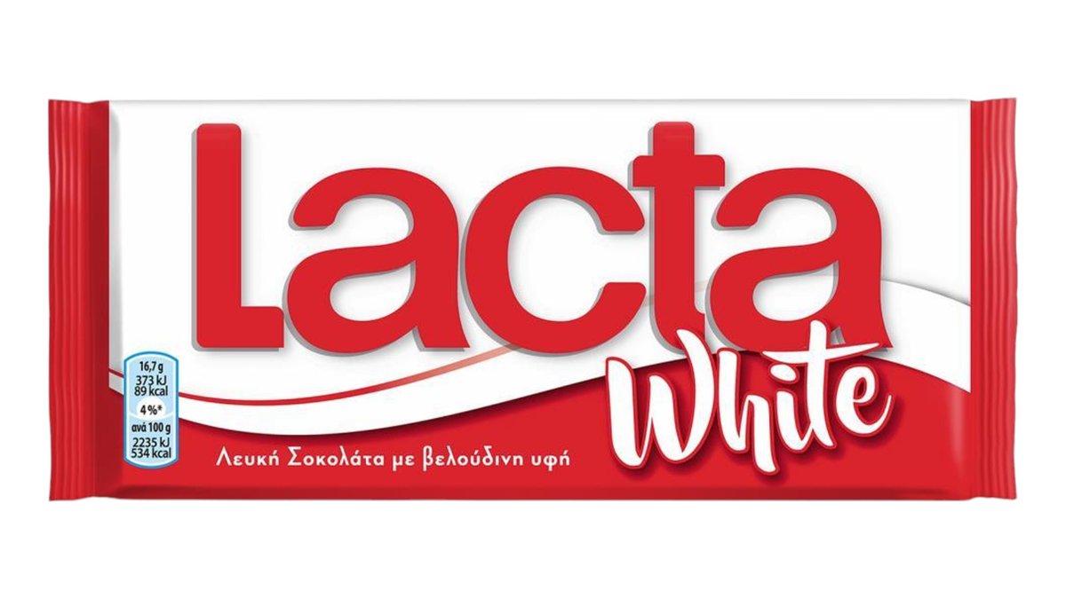 Lacta White Chocolate 100g