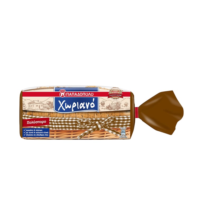 Παπαδοπούλου Village Multigrain Bread 540gr