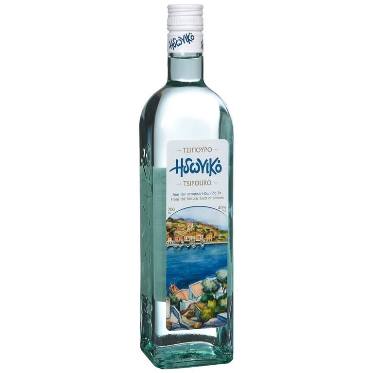 Ηδωνικο Tsipouro Without Anise 700ml