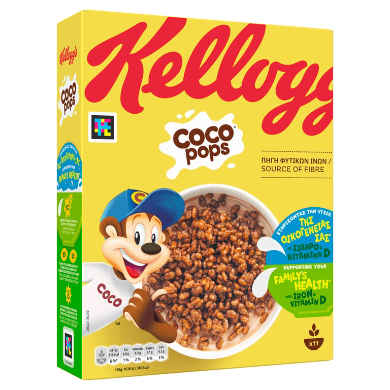Kellogg's Coco Pops Cereal 330gr