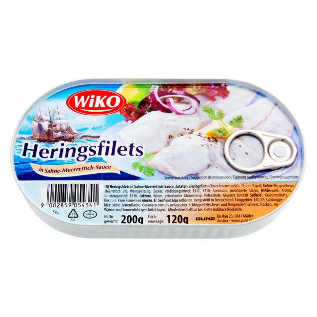 Wiko Herring Fillets in Sauce 120g