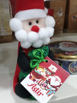 Astir Plush Toys with Christmas Chocolate 100g