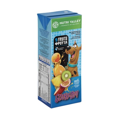 Nutri Valley 9 Fruits Juice Scooby Doo 250ml