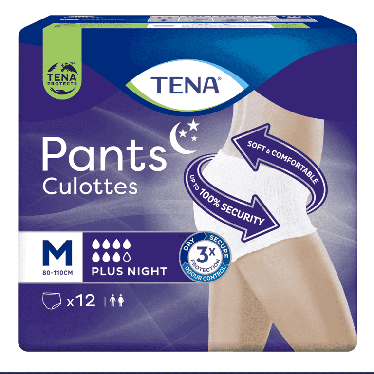 Tena Pants Plus Night Medium 12pcs