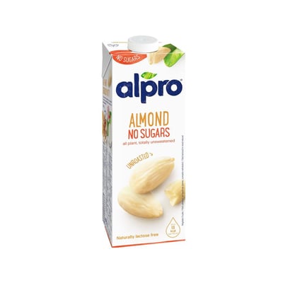Alpro Unsweetened Almond Drink 1l